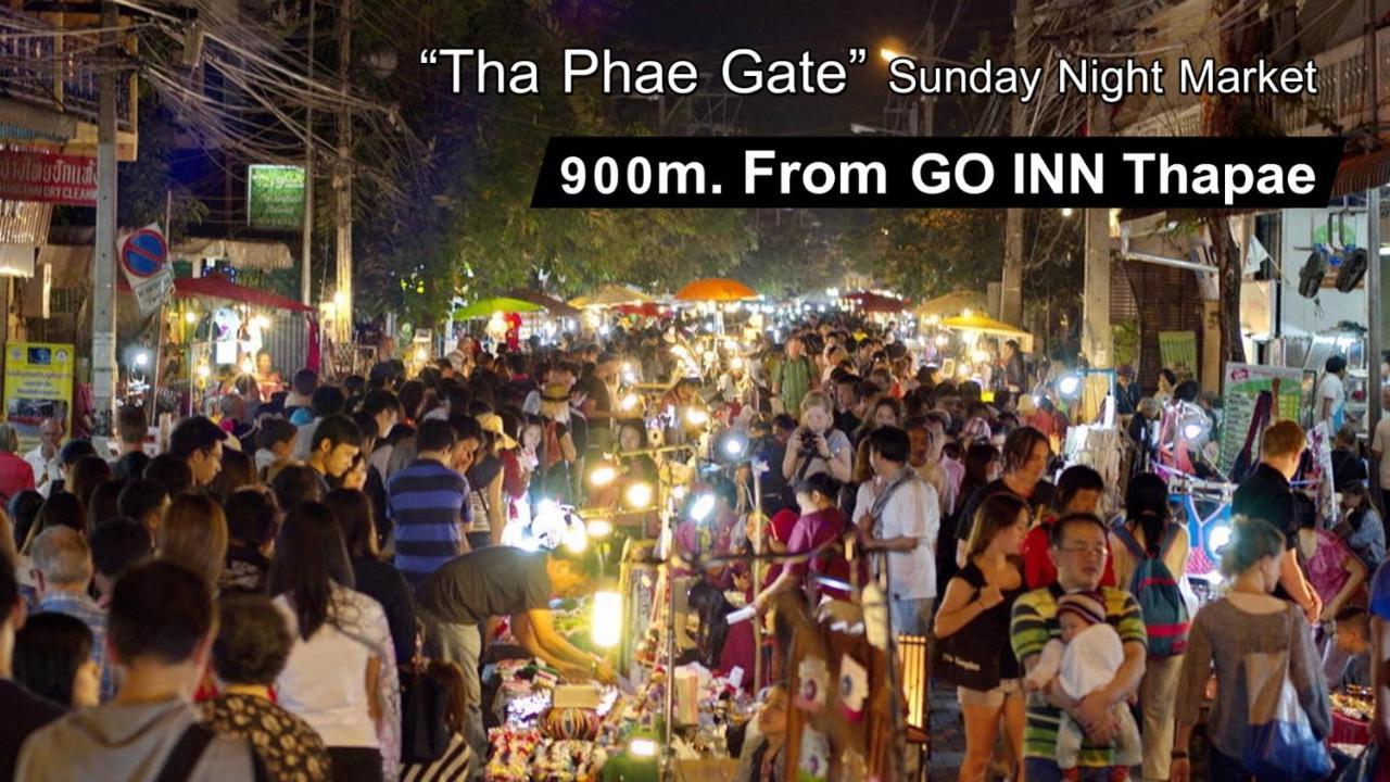 Go Inn Thapae - โก อินน์​ ท่าแพ Chiang Mai Exterior foto